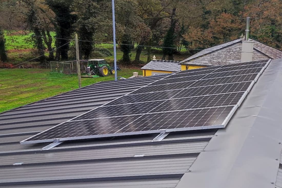 Paneles solares en Lugo